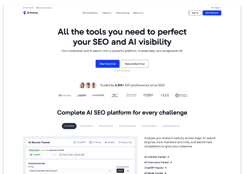 Top SEO Reporting Tools Every Marketer Should Use 3 SE Ranking